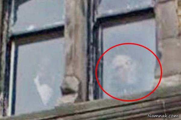 شکار روح توسط دوربین گوگل مپ روح گوگل مپ