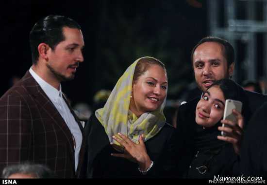 مهناز افشار در کنار همسرش