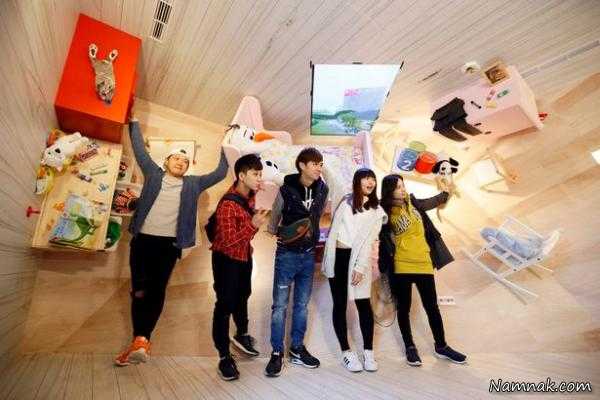 دکوراسیون داخلی خانه وارونه در تایوان دکوراسیون داخلی خانه وارونه