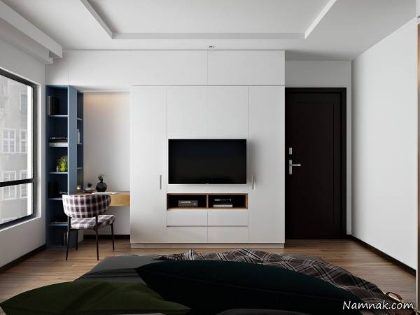 طراحی دکوراسیون داخلی سوئیت دونفره