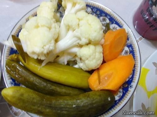 طرز تهیه شور گل کلم آلمانی شور گل کلم آلمانی