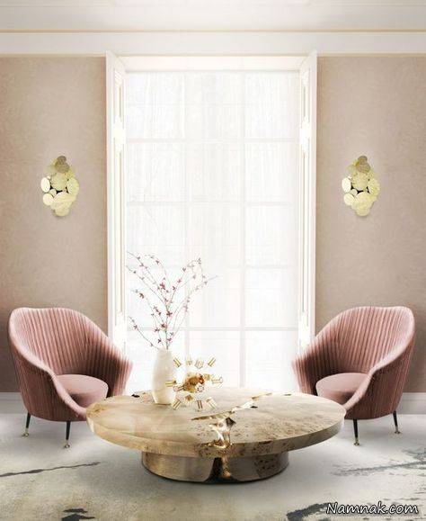 مبل مخمل اتاق پذیرایی