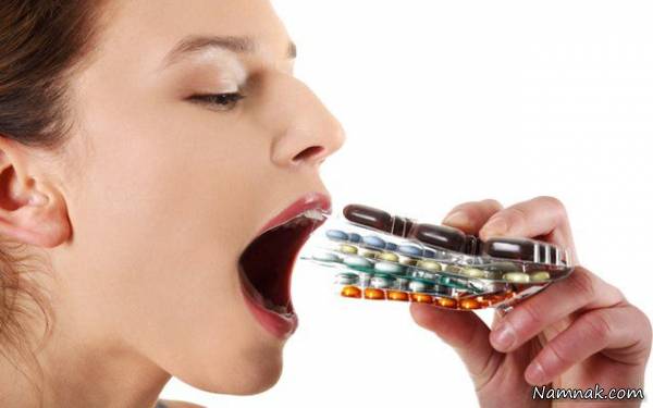 خوردن قرص بدون آب 